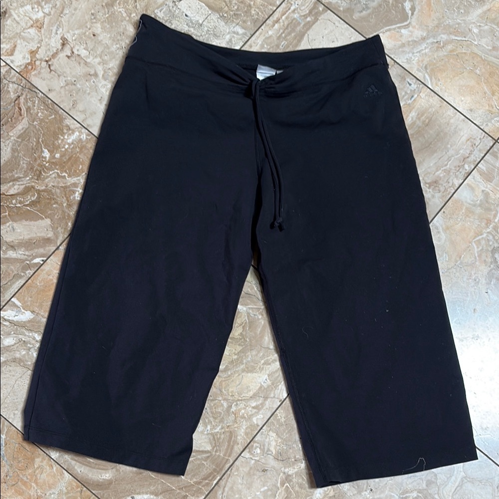 Adidas Black Drawstring Shorts XXL